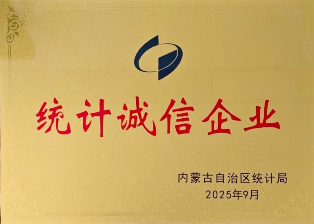 【诚信信元】 信元网络技术股份有限公司成功获评“内蒙古自治区统计诚信企业”称号！